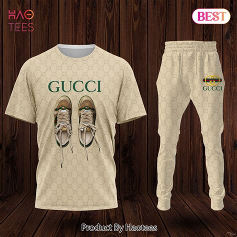 gucci tshirt and pants set|GUCCI® US Official Site .